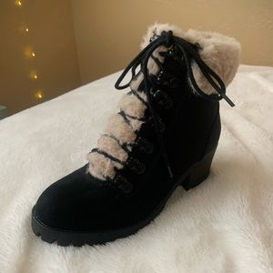 Madden girl faux fur boots